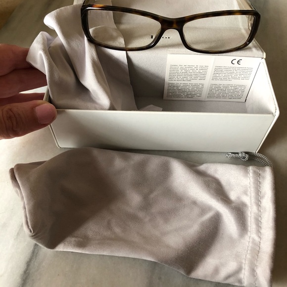 Dior Eyeglasses with Case and dust cleaner - Picture 2 of 7